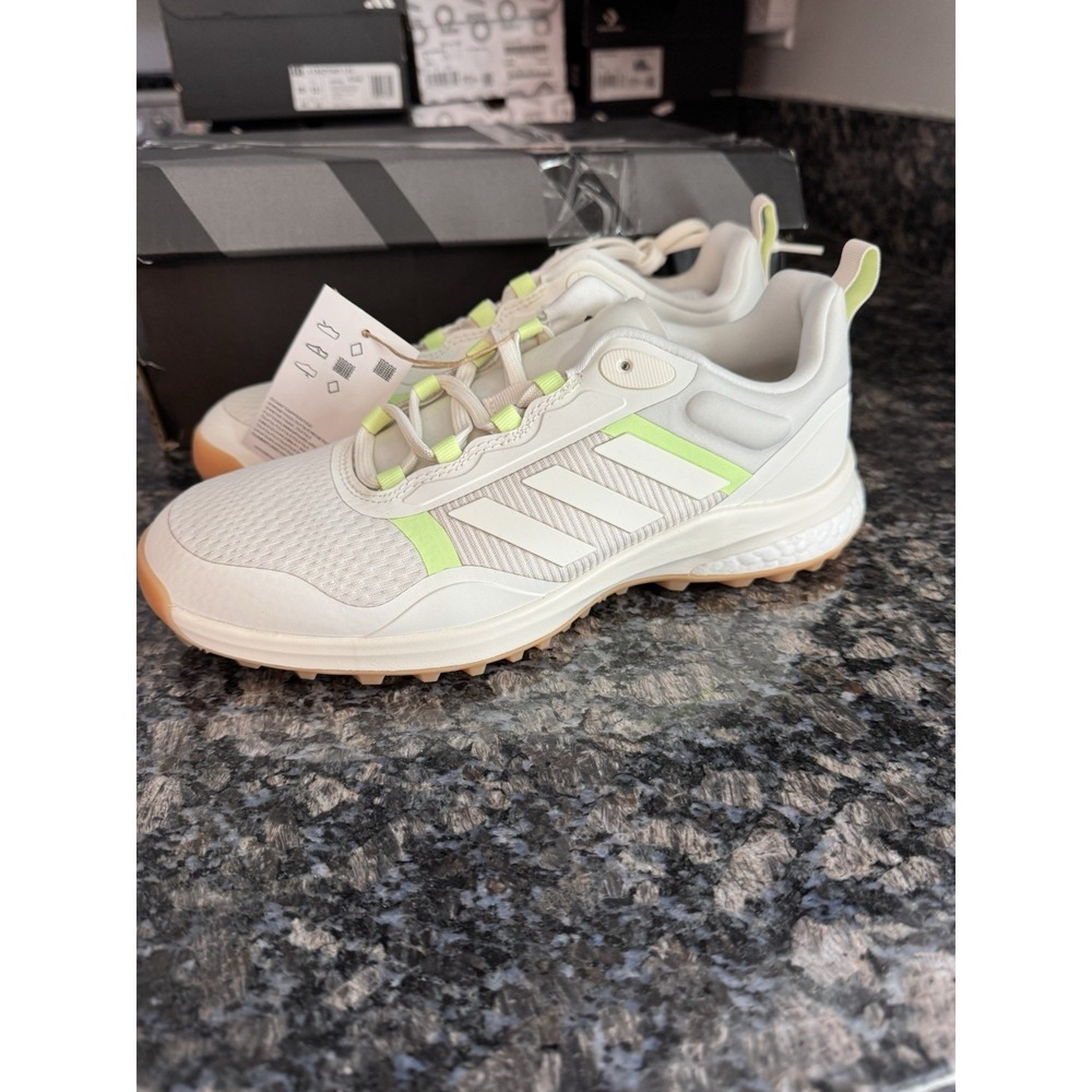 Adidas Zoysia IE8298 Off White Puttysize 7.5 Women‎ Spikeless Golf Shoe